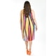 thumbnail image 3 of Vestido plisado multicolor Roman Fashion /Tallas Extras, 2325 (Fiusha) fucsia 38, 3 of 7