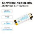 thumbnail image 2 of Batería CBQ HB3 875 mAh 7,7 V para DJI Osmo Pocket 2, 2 of 8