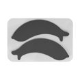 thumbnail image 4 of 10 pares de parches de extensión de pestañas, parches de silicona debajo de los ojos, almohadillas de aislamiento de pestañas inferiores reutilizables, color negro, 4 of 8