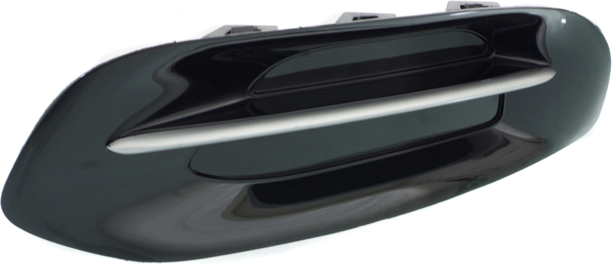 Fog Light Cover Compatible with 2013-2014 Dodge Dart Left Driver Black