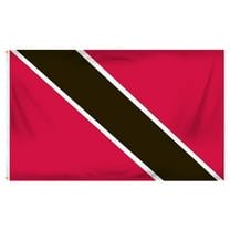 Online Stores Trinidad and Tobago Printed Polyester Flag 7in x 6in