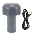 thumbnail image 2 of Cordless Table Lamp, Rechargeable Touch Control Mini Mushroom Lamp Night Light 3 Color Temperature Dimmable Brightness Bedside Light For Nursery Coffee Table Minimalist Design, 2 of 8