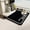Black-1, variant on Coffee Bar Mat Rubber Dish Drying Mat For Kitchen Counter Coffee Mat for Home Bar Gift Kitchen Mat Coffee Bar Accessories Decorative Coffee Shop Chocolate Dish Drying Pad 23.5x15.5in, Marble-3