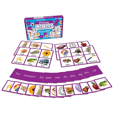 Life Picture Bingo - Junior Learning - Picture Bingo Learning Educational Game
