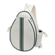 thumbnail image 2 of Mochila bandolera de tenis para jóvenes, con cremallera, impermeable, para mujer y hombre B blanco B, 2 of 9