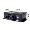thumbnail image 2 of AK380/G8/AK370/AK270/AK170 800W 12V Home Car Hifi Power Amplifier Stereo BASS Audio Amp Speaker Class D Car Home Sound Power Amp ,Reduced Noise, 2 of 6