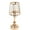 Classic Empire Candle Holder, variant on Efavormart 2 Pack Crystal Pendant Hurricane Candle Holders in Gold, 9" Elegant Square Design for Pillar Candles, Decorative Table Centerpieces
