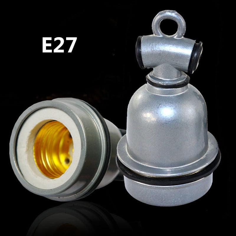 B Blesiya 6X E27 Ceramic Lamp Holder Cap Electric Light Socket Lamp Adapter Lamp Head