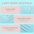 thumbnail image 6 of SHELLTON 3Pcs Last Drop Spatula 3 Sizes Silicone Spatula for Beauty and Kitchen, Silicone Makeup Spatula Silicone Bottle Scraper Spatula Lotion Spatula for Women Girls(Blue), 6 of 9