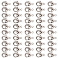 thumbnail image 2 of 50pcs DIY Lobster Clasp Metal Snap Hook Spring Buckle for Necklace Bracelet Jewelry Making, 2 of 14
