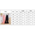 thumbnail image 4 of Gupgi Kid Girls Overalls 2 3 4 5 6 Years Toddler Sleeveless Halter Backless Solid Color Flare Leg Jumpsuits, 4 of 9
