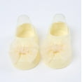 thumbnail image 4 of Hpapadks Baby Socks Infant Cute Bowknot Soft Bottom Non Slip Solid Floor Shoes Socks Yellow 0-12 Months, 4 of 4