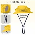 thumbnail image 6 of Yeciiwht Dog Hat Embroidered Pet Hat with Ear Holes – Adjustable Breathable Sun Protection Fisherman Cap for Dogs & Cats, Personalized Gift for Pet Lovers, 6 of 9