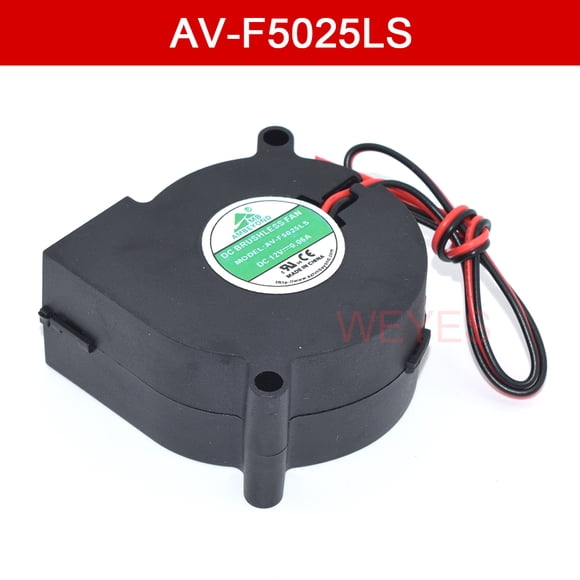 5CM Centrifugal Turbo Blower Humidifier 2PINS New Fan AV-F5025LS DC12V 0.06A For AMBEYOND