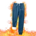 thumbnail image 2 of TRUBKH Thermal Pants Women Womens Joggers with Pockets Long Johns for Women Thermal High Waisted Pants for Women Leggings for Women Tummy Control Women's Cargo Pants Yoga Pants Women a L, 2 of 8