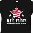 thumbnail image 4 of Inktastic Red Friday Remembering Everyone Deployed with Red American Flag Boys or Girls Toddler T-Shirt, 4 of 5