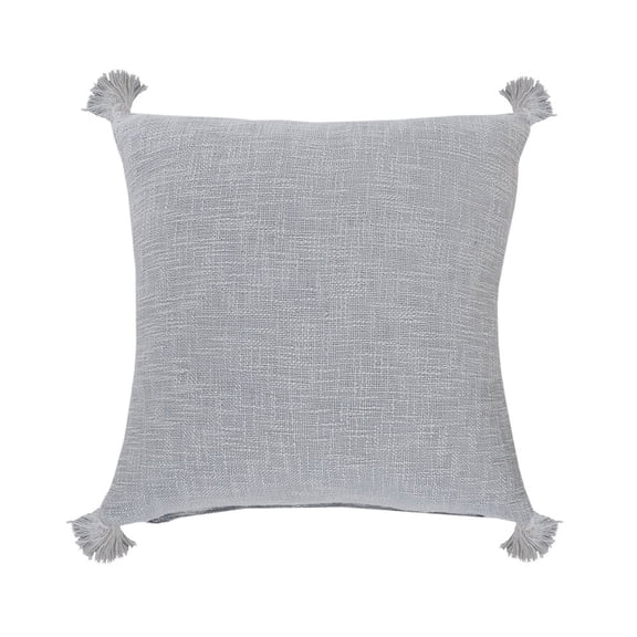 Harlow Hill Micro Chip Solid Transitional Cotton Throw Pillow Cover, 20" x 20"