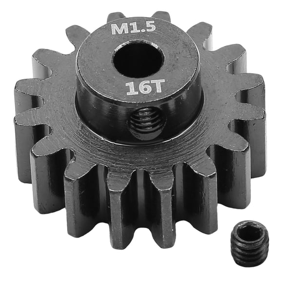 Pinion Gear Motor Gear Replacement Part Sturdy Steel 1.5 Modulus for RC Climbing Rock Crawler Car Repair