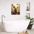 thumbnail image 2 of Pig Wall Art Cute Funny Pig Canvas Wall Art Colorful Flowers Butterfly Nature Pictures Posters Modern Framed Artwork Living Room Bathroom Bedroom Office Wall Art Decor,12x16 Inches, 2 of 6