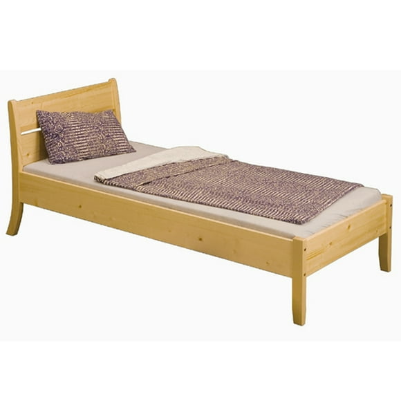 Linda Queen Sleigh Solid Wood Bed