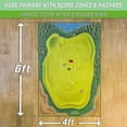 thumbnail image 4 of 1set Chip Stick Golf Game Mat: 16 Grip Golf Balls, 1 Chipping Mats - Indoor Golf Training, Putting Practice, Golf Game Accessory, 4 of 5
