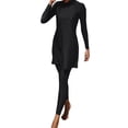 thumbnail image 1 of MKLEKYY Trajes De Baños Women Summer Swimwear Female Two Piece Set Swimsuit Long Sleeve Beach Swimming Suit, 1 of 6