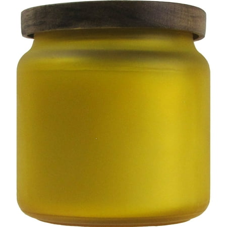 Vase Candle Stained Glass - Better Homes & Gardens Daffodils & Daisies 14 oz. Frosted Glass Jar Candle
