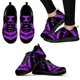 thumbnail image 1 of Zapatos de exterior ligeros con diseño de equipo de barbería de color rosa intenso, zapatos negros con cordones, zapatos de baloncesto, zapatos planos, 1 of 6