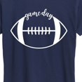 thumbnail image 3 of Instant Message - Game Day Football - Women's Short Sleeve Graphic T-Shirt, 3 of 6