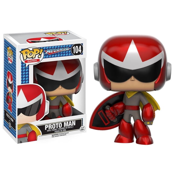 Mega Man Funko Pop Games Vinyl Figure Proto Man