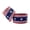 A, variant on Independence Day Ribbon Red White Blue American Flag Ribbons 4th of July Patriotic Burlap Ribbon for Home Party Decor and Gift Wrap, 2.3in x 15.4ft