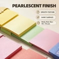 thumbnail image 5 of Transparent Sticky Notes 80 Sheets Pull-Out Dispenser Strong Adhesive for Journaling Note Taking,1PC,Pink, 5 of 9