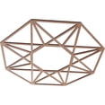 thumbnail image 2 of 24"OD x 9 3/8"ID x 1/4"T Guardian Wood Fretwork Pierced Ceiling Medallion, Wood (Paint Grade), 2 of 6