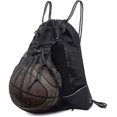 thumbnail image 1 of Mochila De Baloncesto Con Cordón Para Niños, Mochila De Fútbol Plegable, Bolsa De Gimnasio, Mochila, Bolsa De Deportes Con Bolsa De Red De Pelota Extraíble Para Canasta De Béisbol De Voleibo, 1 of 5