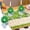 Green7, variant on Soccer Number Candles 0-9, Glitter Green Football Birthday Candles for Cake, Sports Themed Party Decorations for Game Day Birthday Party, Candle Pink Sands