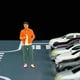 thumbnail image 3 of Tiny 1/64 Coleccionable Diorama Sunnimix Fitness Mujer Hombre Figura Calle Tren Carretera Bebida Hombre Naranja, 3 of 6