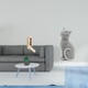 thumbnail image 2 of Organizador De Pared Plegable Con Ganchos Para Baño O Armario, Con Figura Decorativa De Gato, Adorno De Escritorio Coleccionable De Resina Para Entrada O Dormitorio., 2 of 8