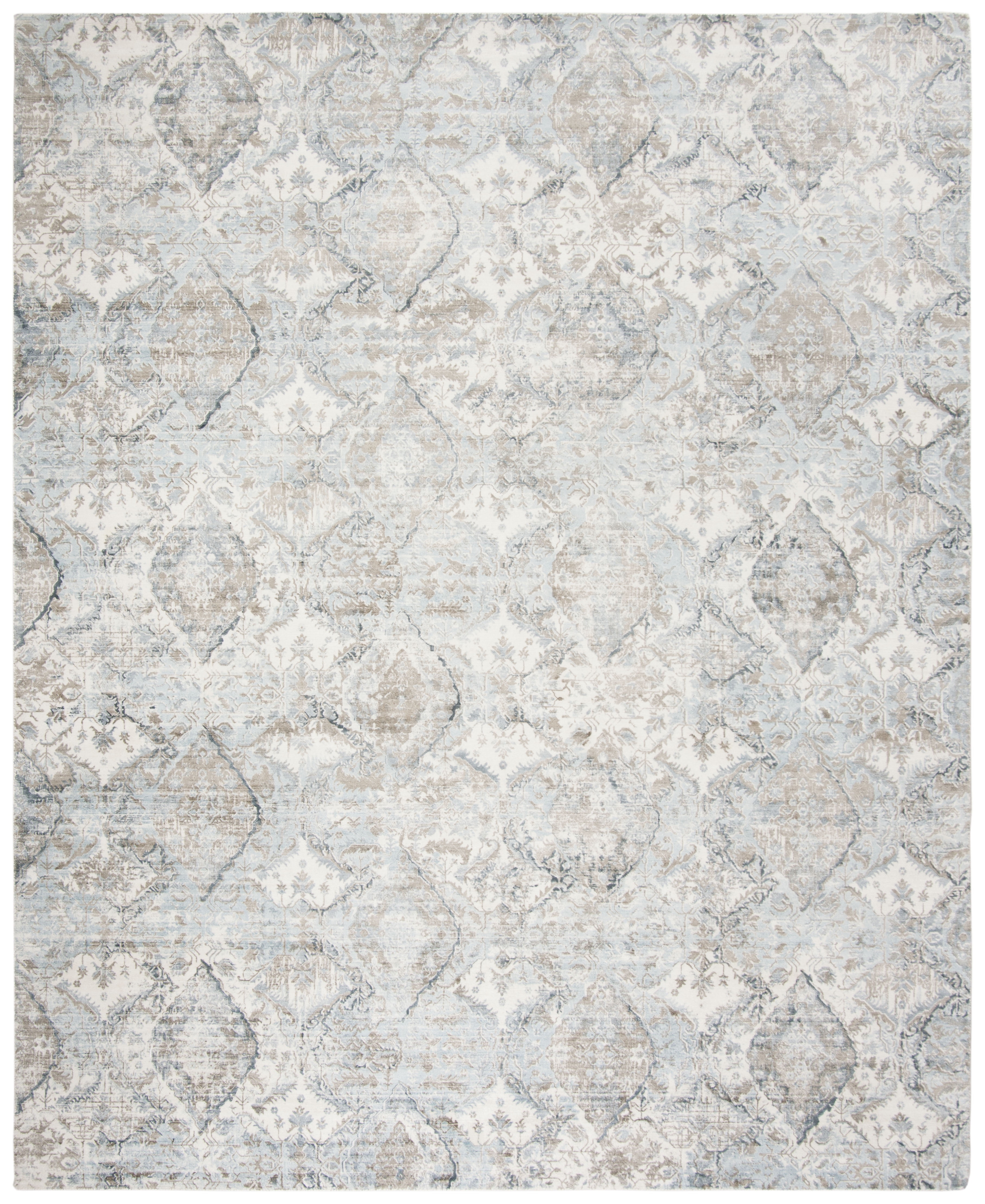 SAFAVIEH Mirage Flannery Floral Area Rug, Blue, 9' x 12'