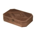 thumbnail image 1 of Caja de almacenamiento de joyas de escritorio, caja de almacenamiento de baratijas, caja de madera para decoraciones del hogar, regalo DIY 292 x 21 x 6 cm, 1 of 9