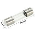 thumbnail image 2 of Uxcell 5mm x 20mm 250V 2A Slow Blow Glass Cartridge Fuse 20Pcs, 2 of 4