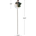 thumbnail image 6 of H Christmas Snowman Garden Stake , Metal Snowman Yard Sign Outdoor Yard Stake Lawn Ornament, Merry Christmas Yard Xmas Holiday ation, 6 of 7
