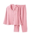 thumbnail image 4 of Delayuji Womens Pajama Sets Warm Winter Fuzzy Pajama Sets Fleece Loose Loungewear Plush Sleepwear Home Clothing, 4 of 4