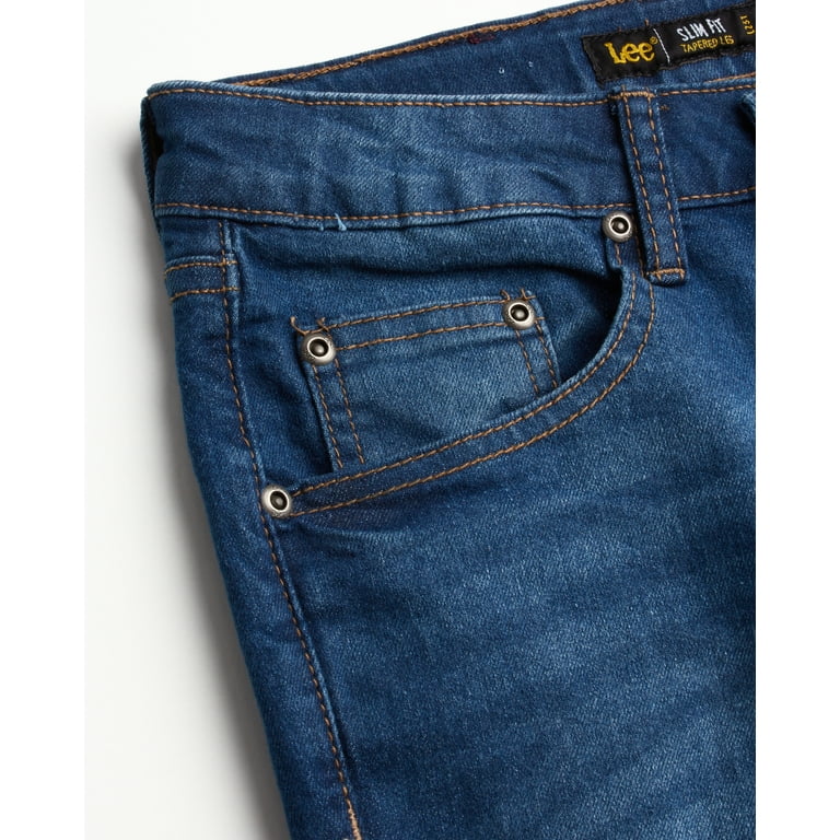 Boss Cashmere Touch Denim Delaware Slim Fit Jeans - Blue - Galvin for Men