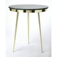thumbnail image 2 of Beaumont Lane Metropolitan Living Marble and Brass Accent Table in Green, 2 of 5