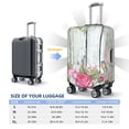 thumbnail image 6 of Gaeub Vintage Wood with Floral Elastic Luggage Cover with Concealed Zipper Dust-Proof Luggage Cover Protector - 18-32 inch - X-Large, 6 of 9