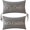 Grey, variant on Let's Cuddle Throw Pillow Cover 12''x20'' Romantic Couple Decorative Pillowcase Soft Reversible Cushion Cover for Bedroom, Sofa, ()