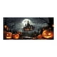 thumbnail image 3 of Banderas Decorativas De Halloween Para Garaje, Exterior E Interior, Artículos Para Fiestas, Letrero Decorativo Con Temática De Calabazas Y Murciélagos Terroríficos, 3 of 6
