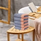 thumbnail image 5 of Colorful Striped Waffles Towel 5 Household Soft Absorbent Foreign Trade Wholesale Face Towel, 5 of 6