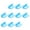 Blue, variant on Reusable Silicone USB Port Seal Plug Compactly Design USB Port Cover for PC Laptop Charging Ports Protections 10pcs