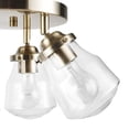 thumbnail image 4 of Globe Electric Gerard 3-Light Antique Brass Track, 4 of 5